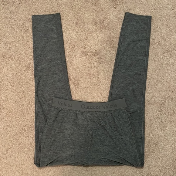 Outdoor Voices Zoom Logo-Waist Leggings - Picture 3 of 6